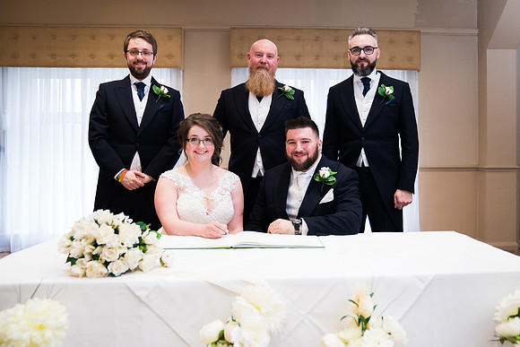 Liz and Matt's Wedding at Mollington Banastre Hotel, with Celynnen Photography