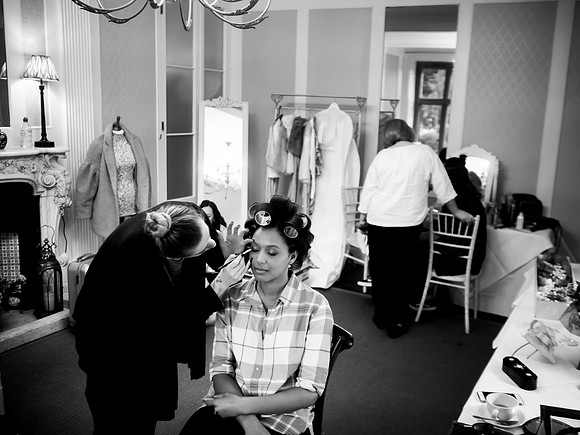 Kathryn and Jason's Winter Wedding at Soughton Hall with Celynnen Photography