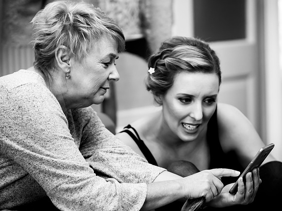 Kathryn and Jason's Winter Wedding at Soughton Hall with Celynnen Photography
