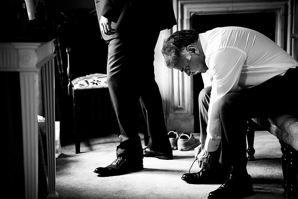 Kathryn and Jason's Winter Wedding at Soughton Hall with Celynnen Photography