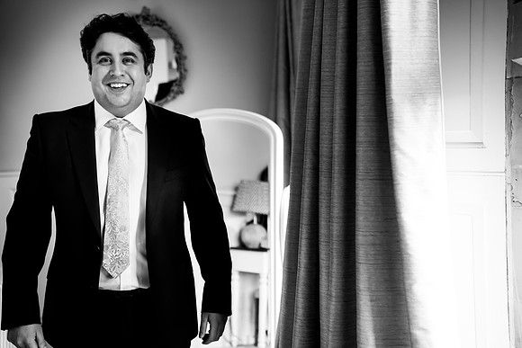 Kathryn and Jason's Winter Wedding at Soughton Hall with Celynnen Photography