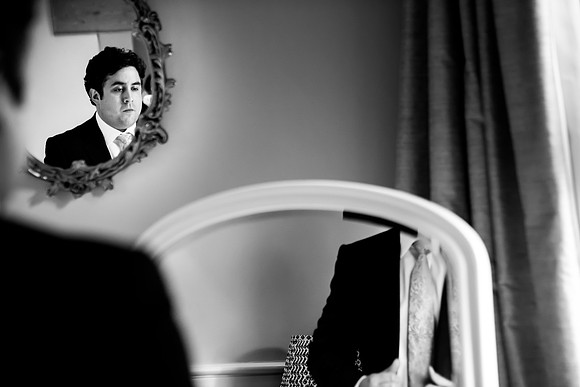 Kathryn and Jason's Winter Wedding at Soughton Hall with Celynnen Photography