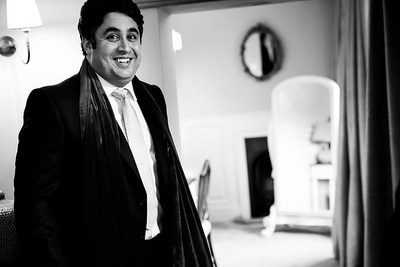 Kathryn and Jason's Winter Wedding at Soughton Hall with Celynnen Photography