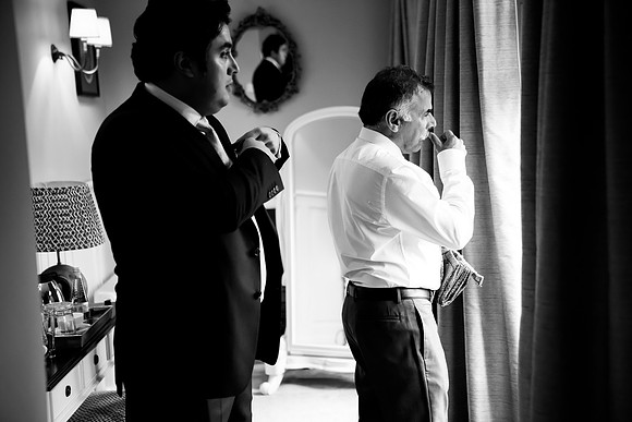 Kathryn and Jason's Winter Wedding at Soughton Hall with Celynnen Photography