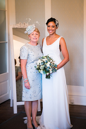 Kathryn and Jason's Winter Wedding at Soughton Hall with Celynnen Photography