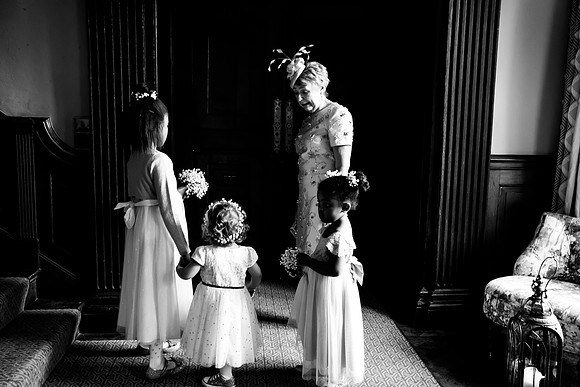 Kathryn and Jason's Winter Wedding at Soughton Hall with Celynnen Photography