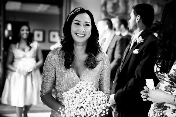 Kathryn and Jason's Winter Wedding at Soughton Hall with Celynnen Photography