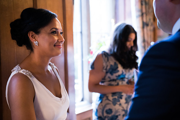 Kathryn and Jason's Winter Wedding at Soughton Hall with Celynnen Photography