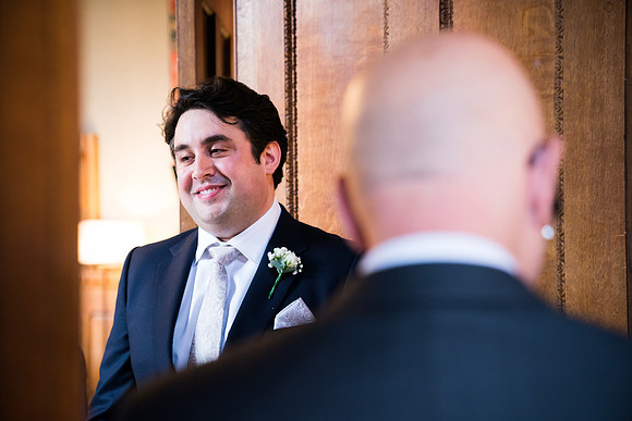 Kathryn and Jason's Winter Wedding at Soughton Hall with Celynnen Photography