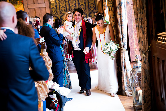 Kathryn and Jason's Winter Wedding at Soughton Hall with Celynnen Photography
