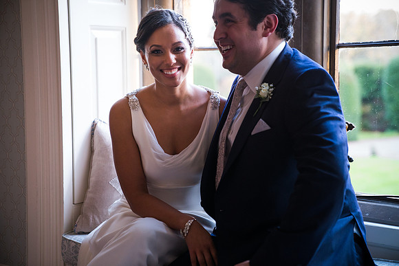 Kathryn and Jason's Winter Wedding at Soughton Hall with Celynnen Photography
