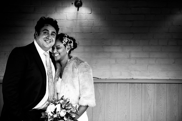 Kathryn and Jason's Winter Wedding at Soughton Hall with Celynnen Photography