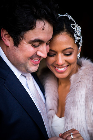 Kathryn and Jason's Winter Wedding at Soughton Hall with Celynnen Photography