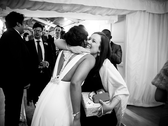 Kathryn and Jason's Winter Wedding at Soughton Hall with Celynnen Photography
