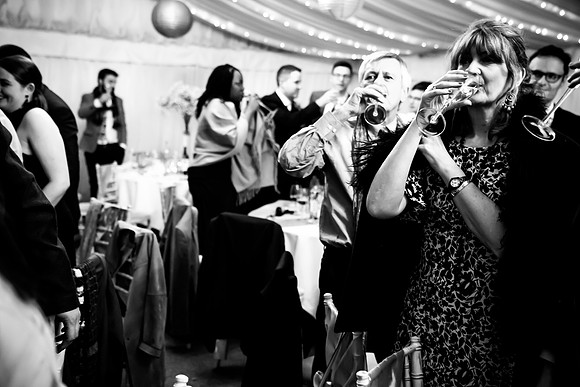 Kathryn and Jason's Winter Wedding at Soughton Hall with Celynnen Photography