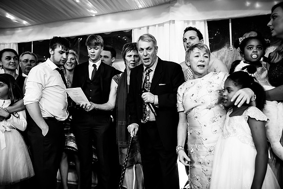 Kathryn and Jason's Winter Wedding at Soughton Hall with Celynnen Photography
