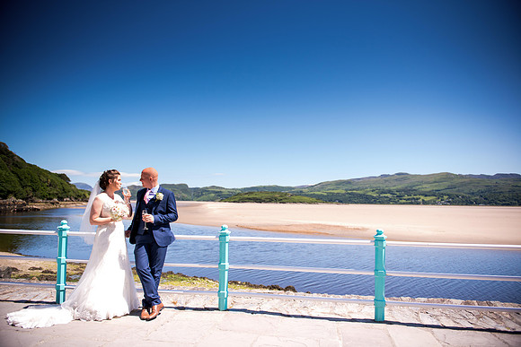 April and Adam's Wedding at Portmeirion with Celynnen Photography.