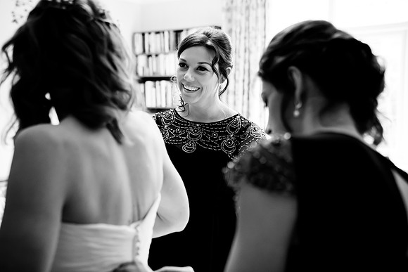 Laura and Ed's Winter Wedding at Nunsmere Hall, with Celynnen Photography