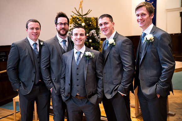 Laura and Ed's Winter Wedding at Nunsmere Hall, with Celynnen Photography