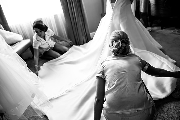 Gemma and Jonny's Wedding at The Grosvenor Pulford Hotel with Celynnen Photography