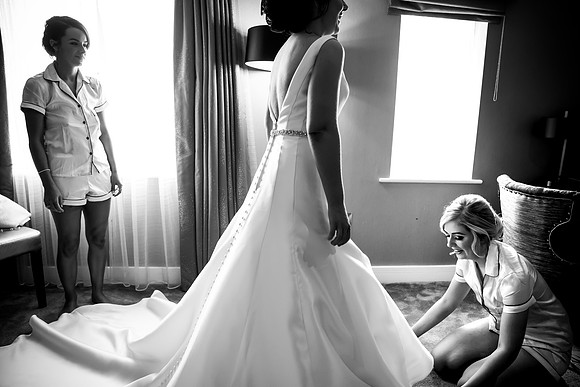 Gemma and Jonny's Wedding at The Grosvenor Pulford Hotel with Celynnen Photography
