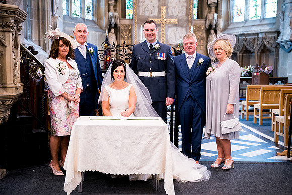 Gemma and Jonny's Wedding at The Grosvenor Pulford Hotel with Celynnen Photography