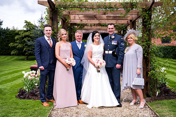 Gemma and Jonny's Wedding at The Grosvenor Pulford Hotel with Celynnen Photography