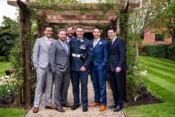 Gemma and Jonny's Wedding at The Grosvenor Pulford Hotel with Celynnen Photography