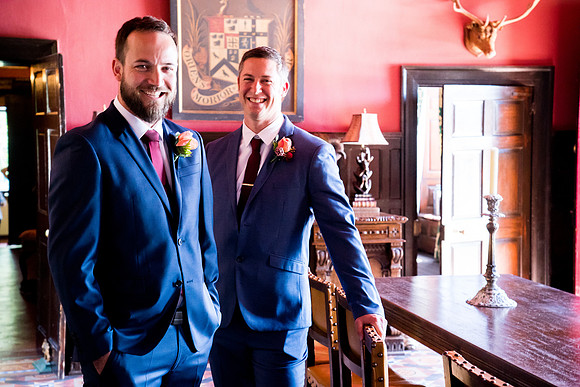Emma and Gareth's Wedding at Trevor Manor with Celynnen Photography