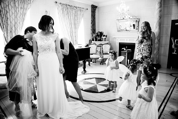 Emma and Gareth's Wedding at Trevor Manor with Celynnen Photography