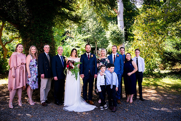 Emma and Gareth's Wedding at Trevor Manor with Celynnen Photography