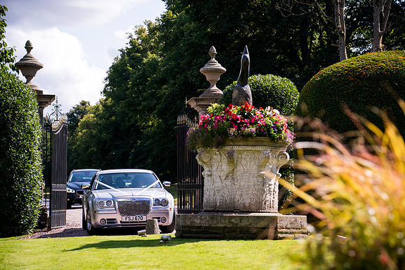 Amy and David's Wedding at Soughton Hall with Celynnen Photography
