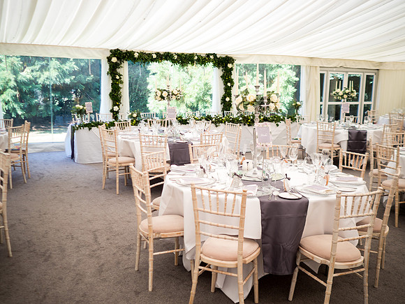 Amy and David's Wedding at Soughton Hall with Celynnen Photography