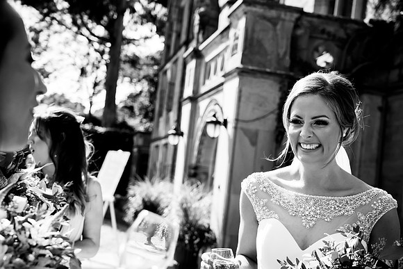 Amy and David's Wedding at Soughton Hall with Celynnen Photography