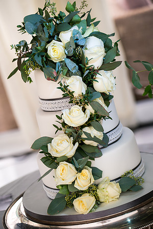 Amy and David's Wedding at Soughton Hall with Celynnen Photography