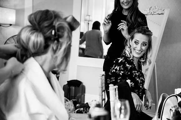 Amy and David's Wedding at Soughton Hall with Celynnen Photography