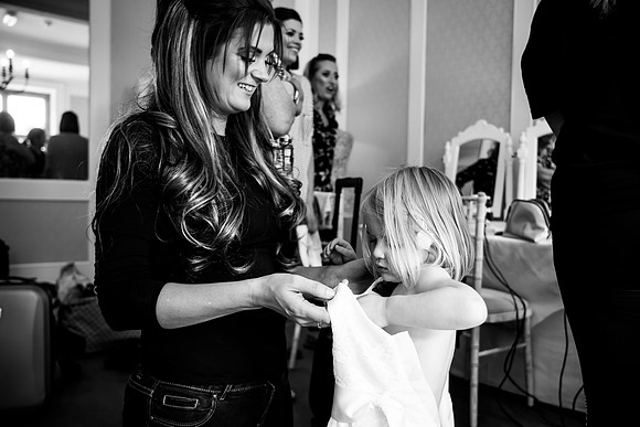 Amy and David's Wedding at Soughton Hall with Celynnen Photography