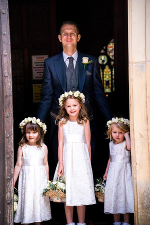 Amy and David's Wedding at Soughton Hall with Celynnen Photography