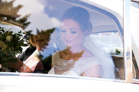 Amy and David's Wedding at Soughton Hall with Celynnen Photography