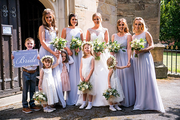 Amy and David's Wedding at Soughton Hall with Celynnen Photography