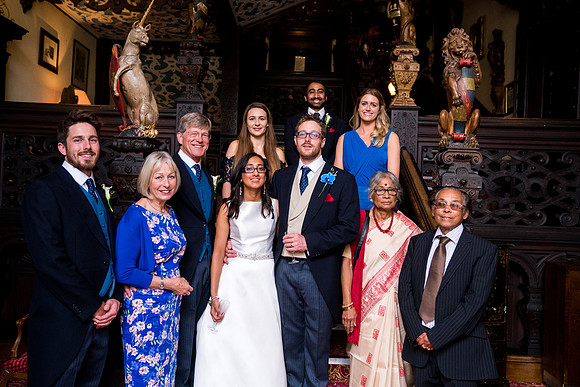 Rina and Jeremy's Wedding at Crewe Hall with Celynnen Photography