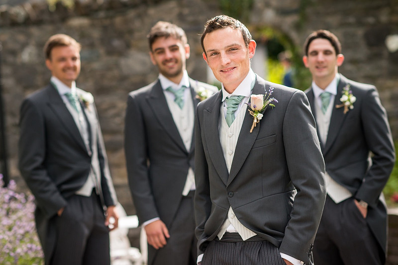 wedding photography in North Wales at Seiont Manor, Caernarfon