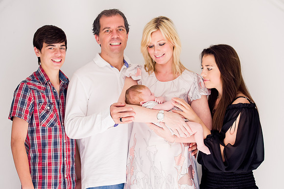 Family Portrait from a bump to baby photoshoot in the Wirral