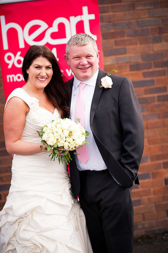  Angela and Spence at the Heart FM Studio (Ioan Said / Celynnen Photography)