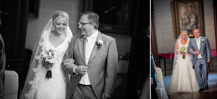 The bride at Plas Newydd anglesey