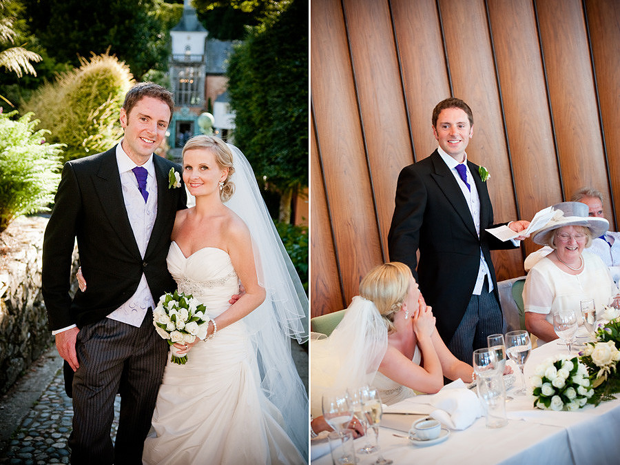 Wedding in portmeirion