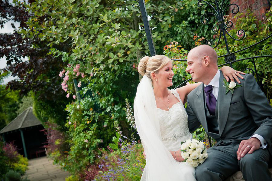 bride and groom at the Lion quays hotel by Celynnen Photography