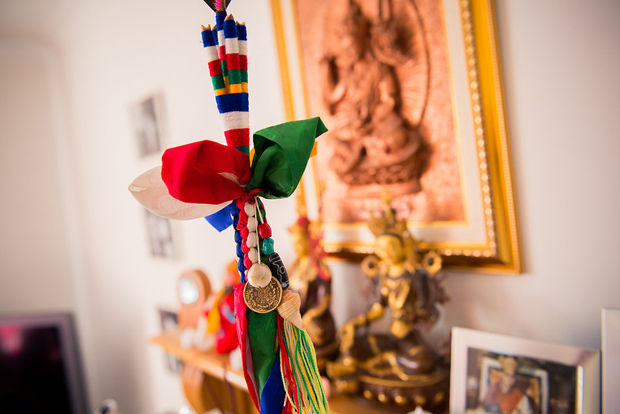 traditional tibetan buddhist wedding ceremony in oswestry, shropshire