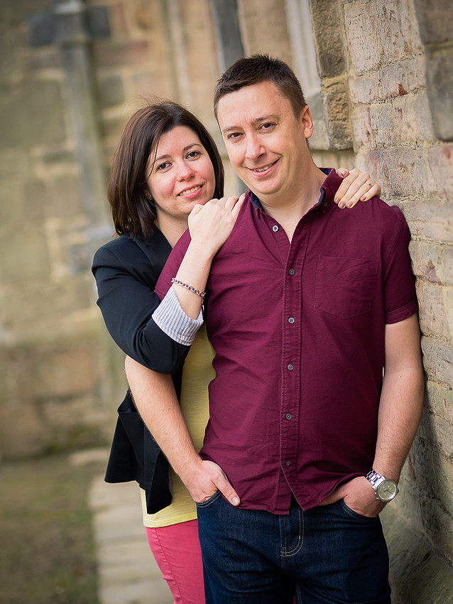 Photograph of Katharine & Matt on their Pre Wedding Shoot at Lyme Park, photographed by Celynnen Photography.