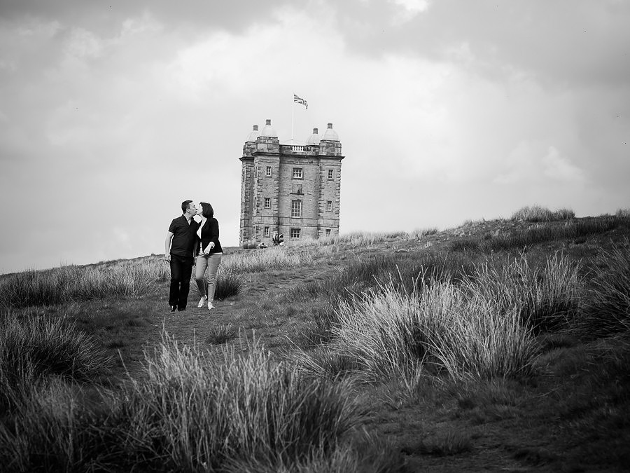 Katharine & Matt pre wedding shoot, Lyme Park, photographed by Celynnen Photography.